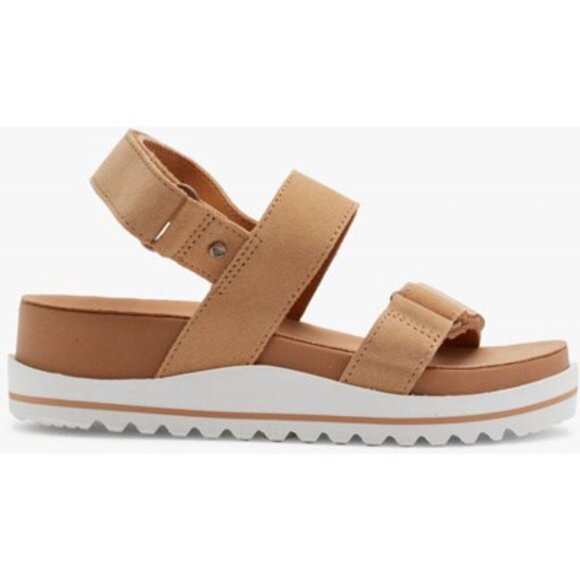 Roxy - Junior Himari Sandals, size 7 US womens, color tan. - Picture 1 of 6